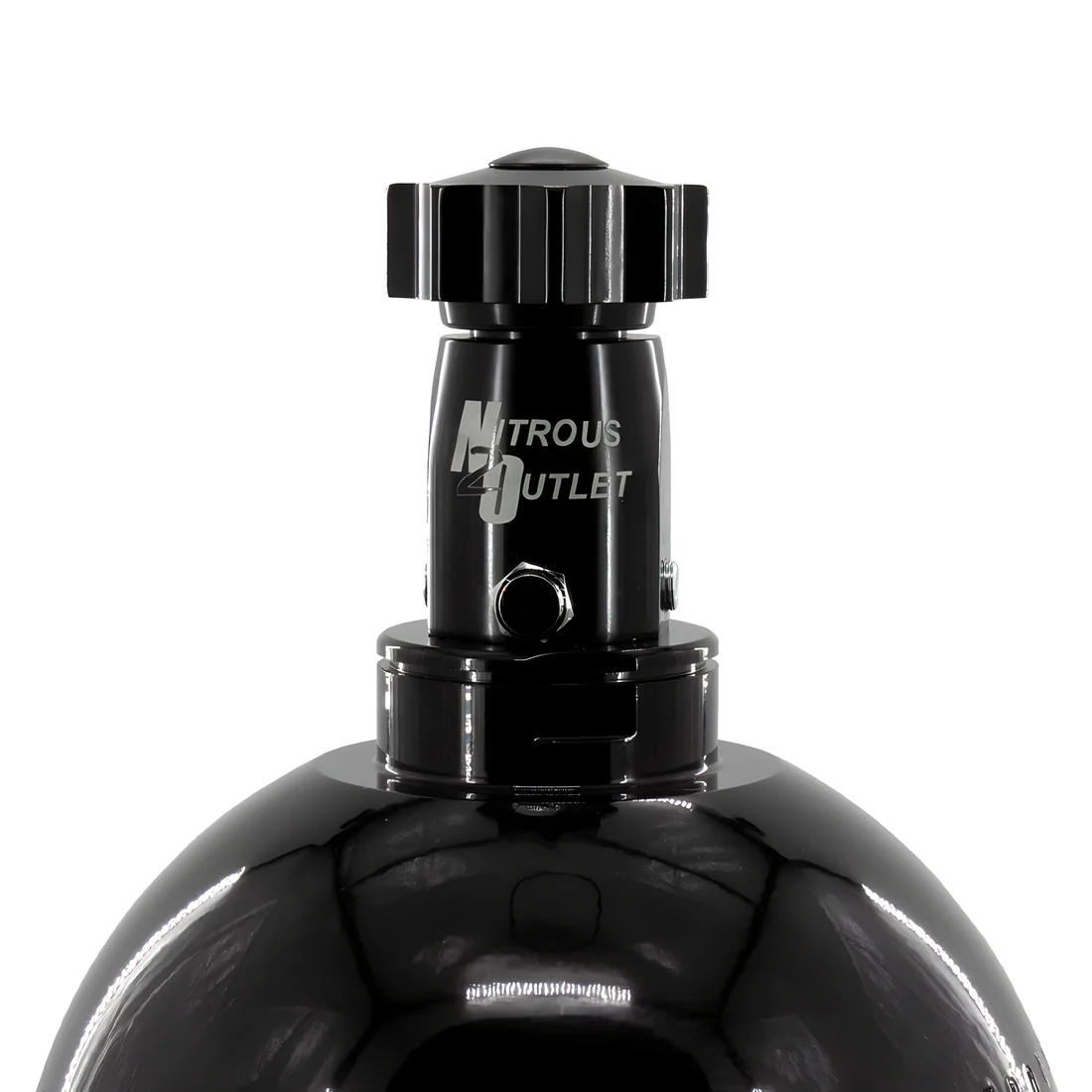 20lb Nitrous Bottle & High Flow Billet Valve - Image 3