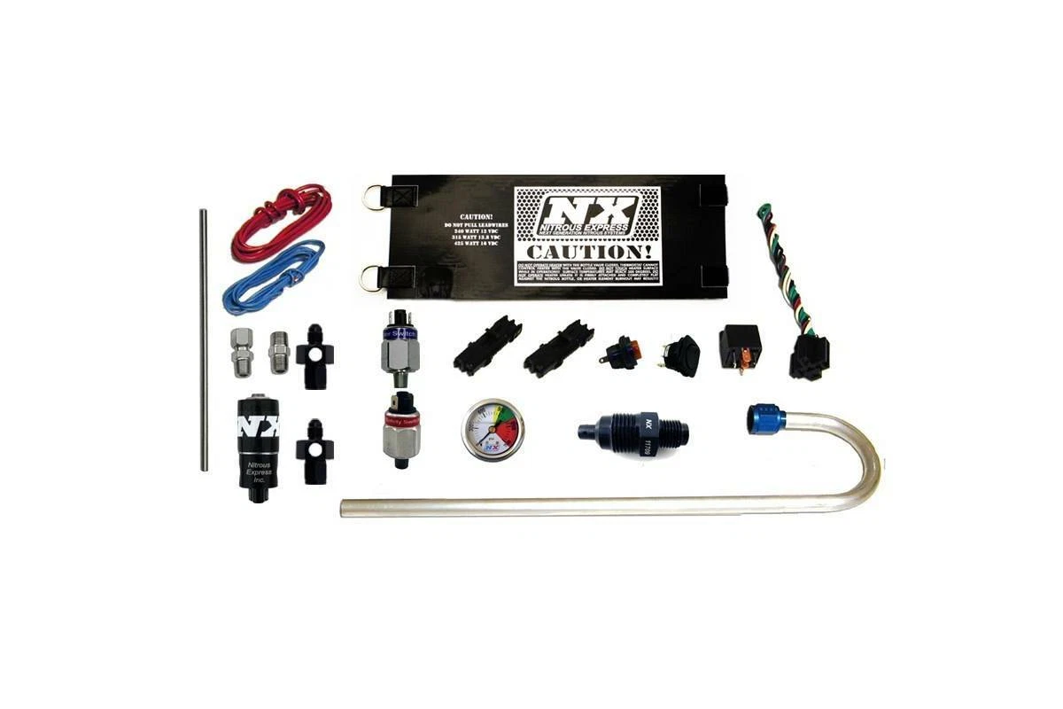 Nitrous Express Gen X2 Bottle Heater & Blown Down & Purge Package -8AN