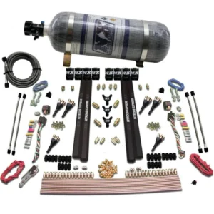 Nitrous Express v6 6cyl SX2 Dual Stage Nozzle System 12LB Bottle NX-90096-12